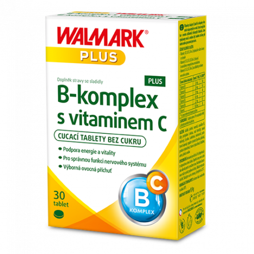 WALMARK B-komplex+vitamín C tbl.30